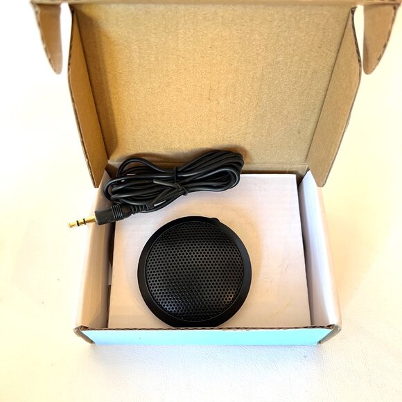 Round condenser Microphone Desktop Condenser Computer Microphone - Picture 5 of 9